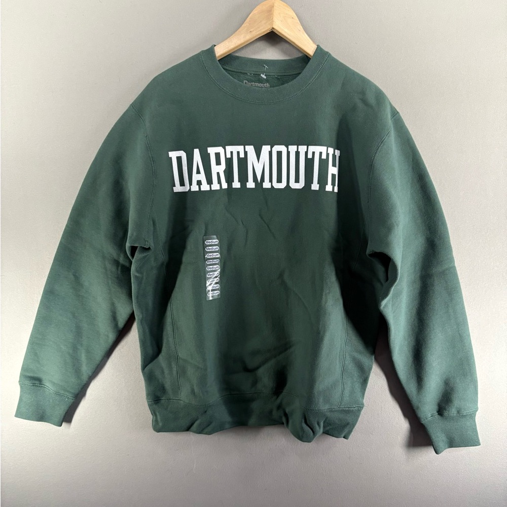 Nwot Crew Heavyweight Classic Dartmouth COOP Sweatshirts Medium GREEN